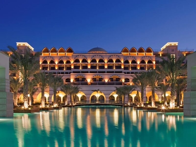 jumeirah zabeel saray shining under the lights