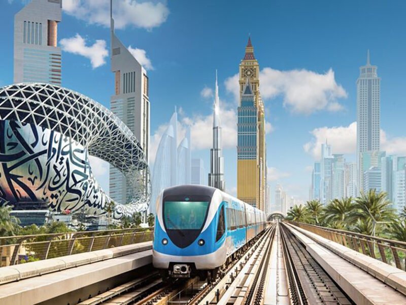 dubai metro map