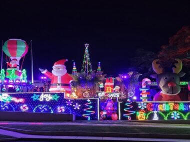 Christmas lights in Brisbane,